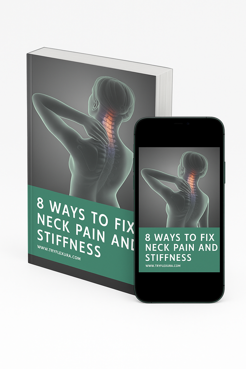 Flexura™ Ebook: 8 Ways to Fix Neck Pain and Stiffness